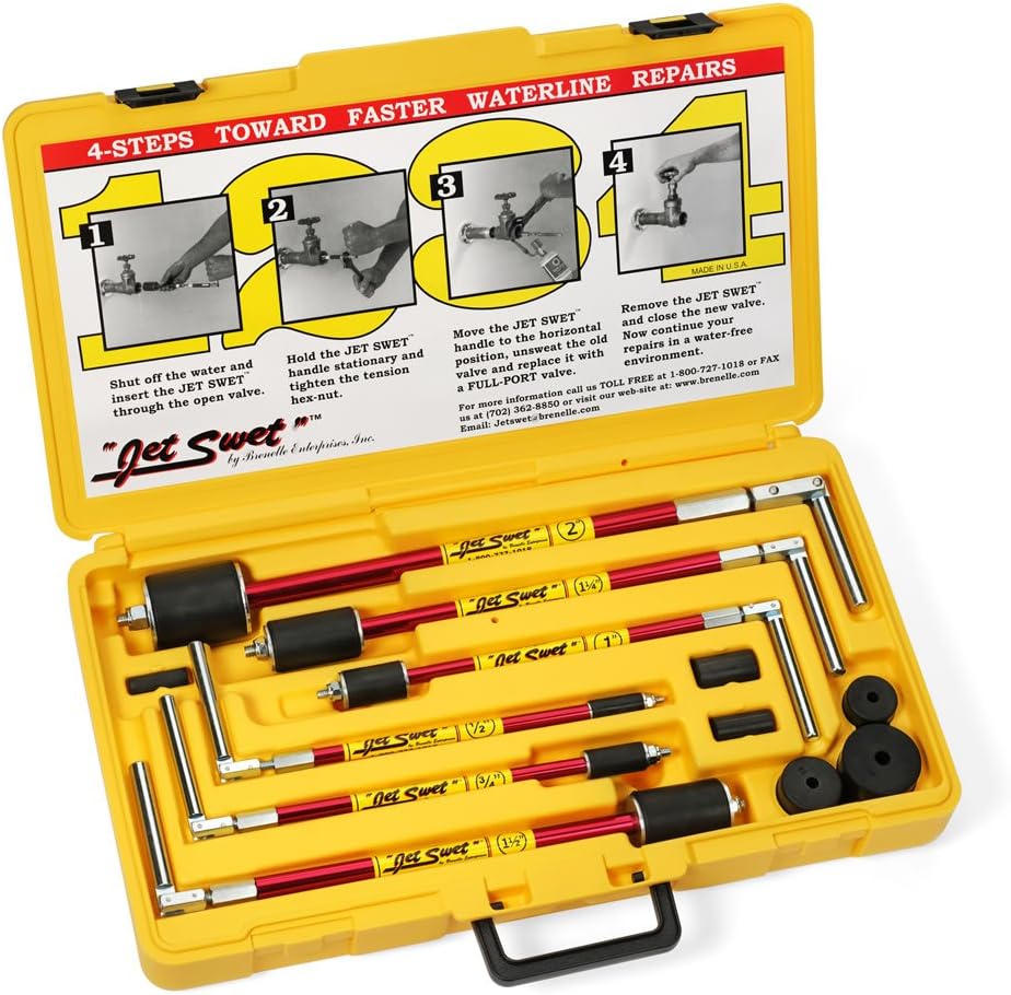 JET SWET 6800 배관 임시 플러그 키트 1/2~2인치 6피스 1번 사진