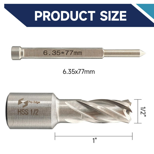 Pro Edge Technology 환형 커터 1인치 M2 HSS 2번 사진