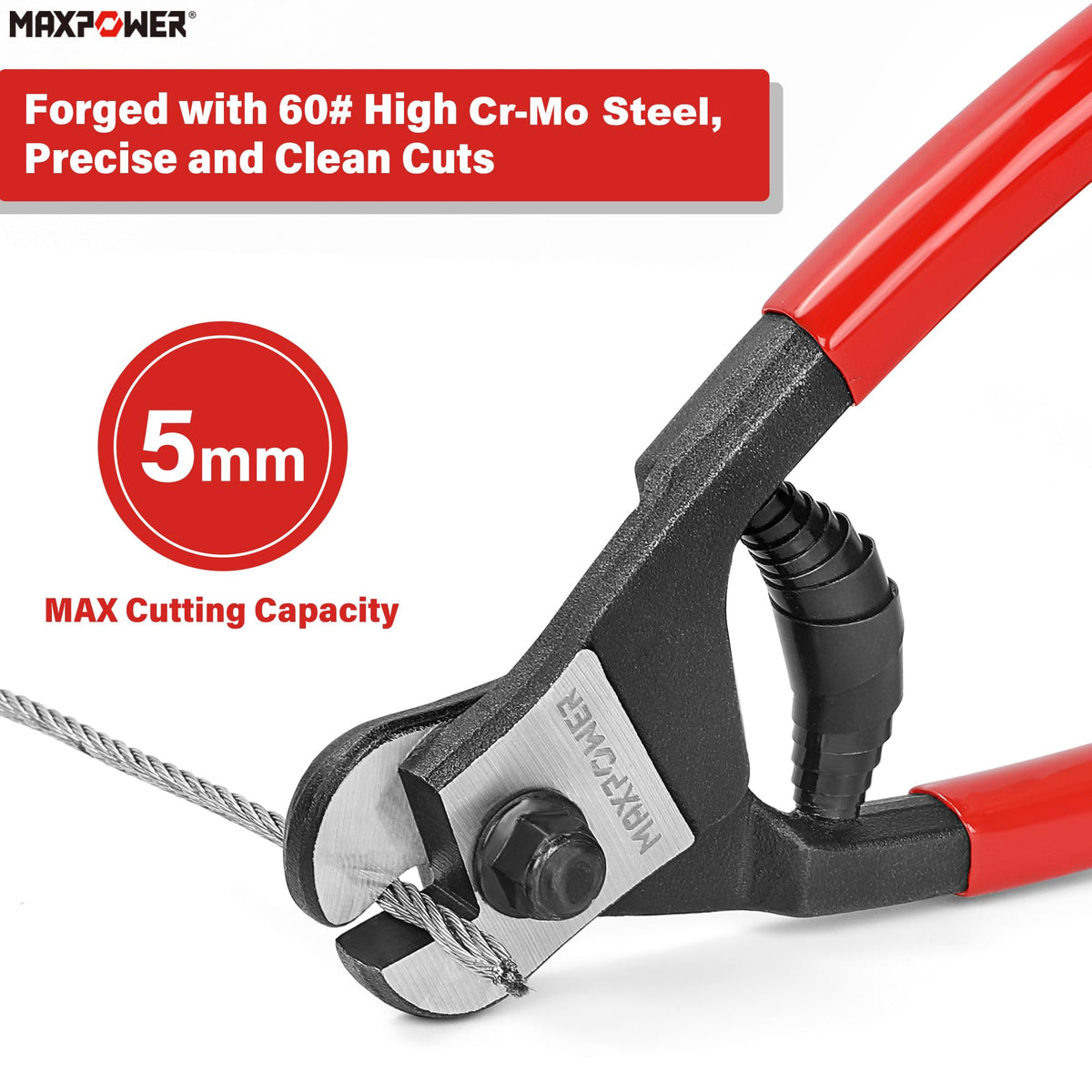 MAXPOWER 와이어 커터 36인치 고강도 크롬몰리브덴강 16mm 절단 4번 사진