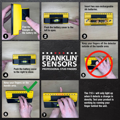 Franklin Sensors ProSensor 710+ 스터드 파인더 벽체 탐지기 7번 사진