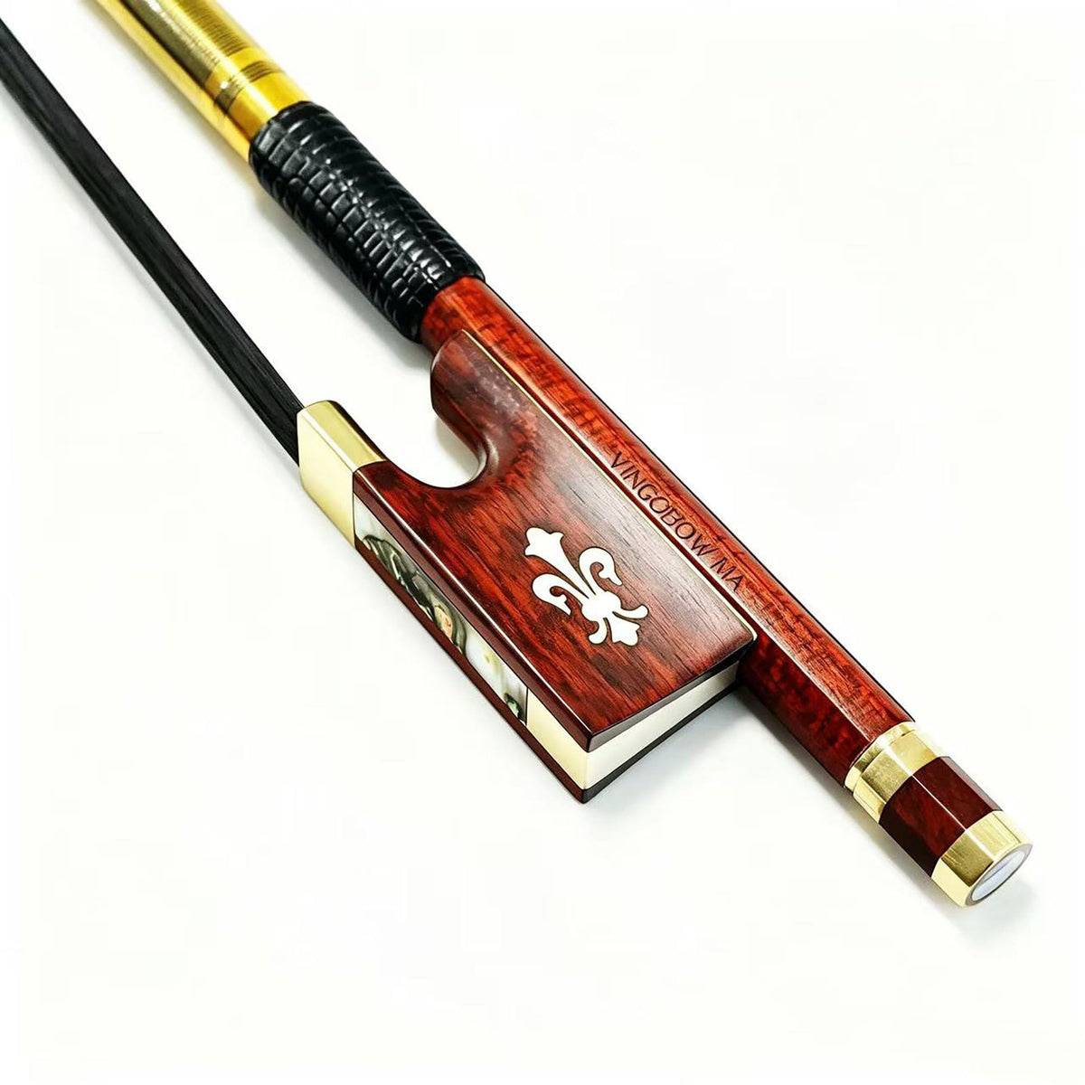 VINGOBOW 127V 카본 코어 하이브리드 페루ambuco 스킨 바이올린 활 4/4 1번 사진