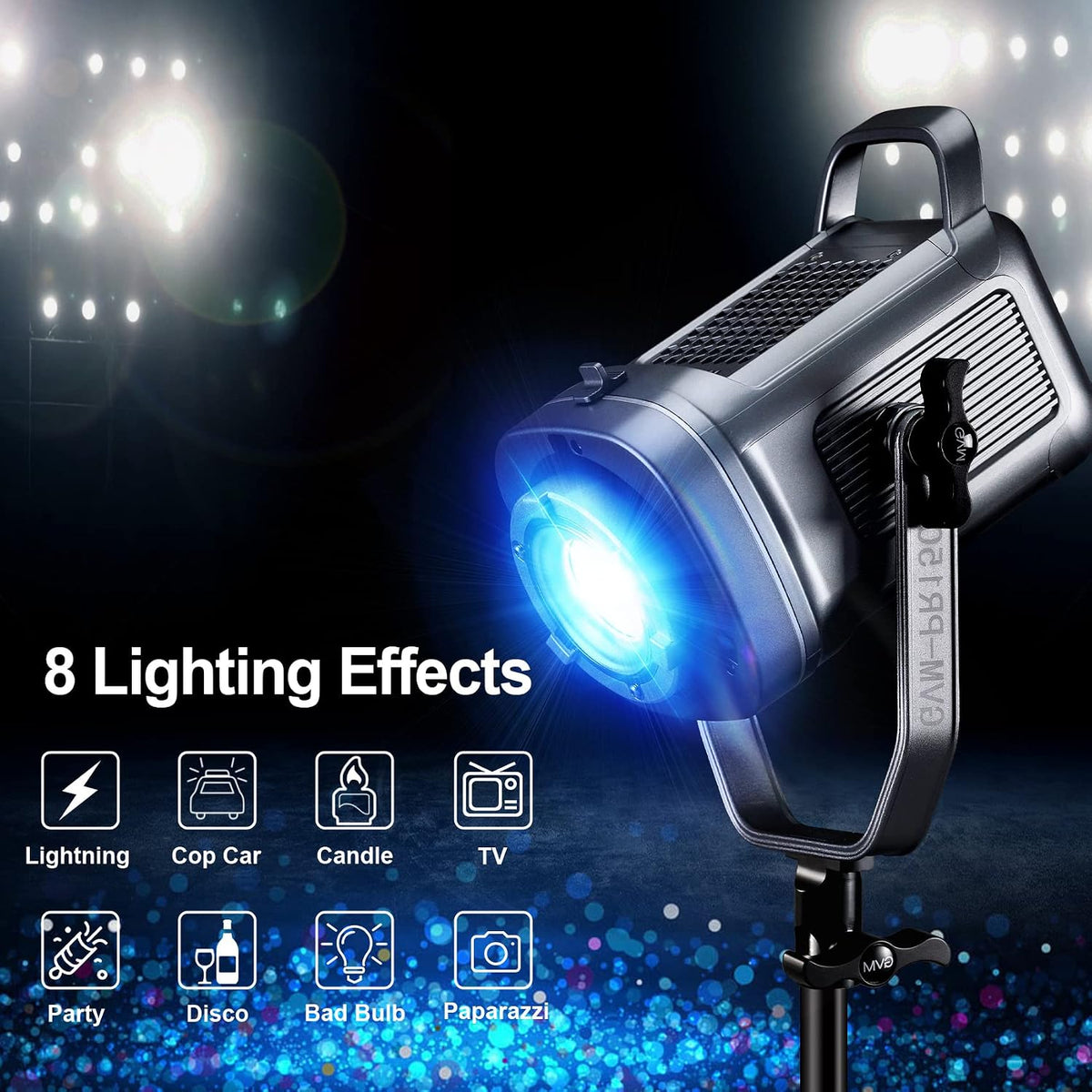 GVM Great Video Maker RGB 비디오 라이트 키트 150W·160W 3번 사진