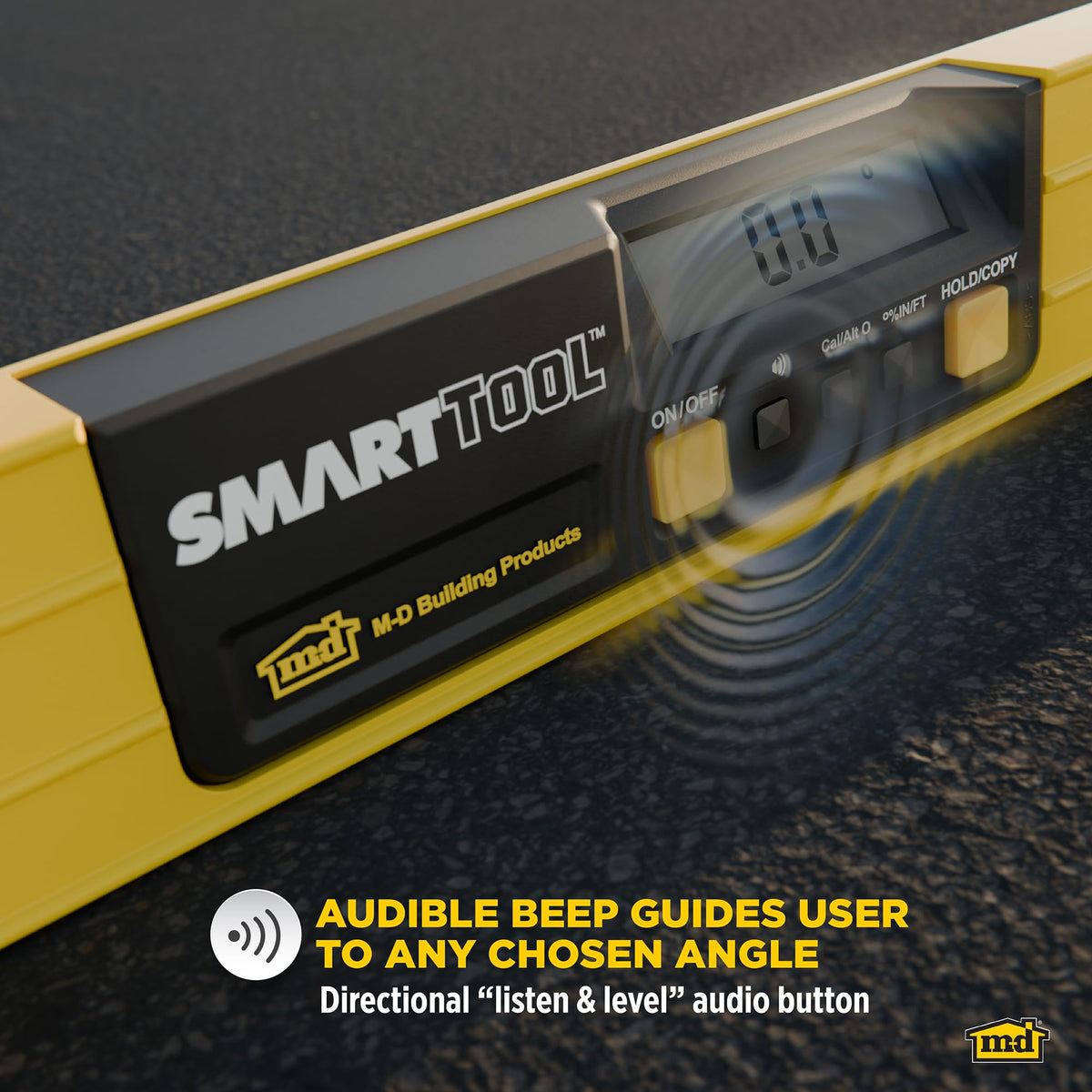 M-D Building Products SMARTTOOL 24인치 디지털 수평계 알루미늄 프레임 7번 사진