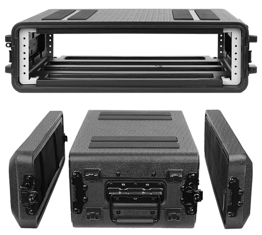 Diandian 스택 가능 19인치 2U 4U 6U 랙 케이스 HDPE 장착 깊이 9·14인치 1번 사진
