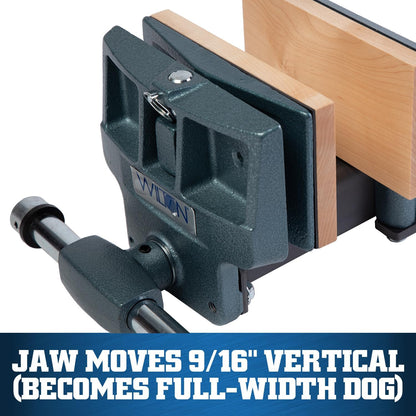 Wilton Woodworking Vise 78A 4 x 7인치 조 10인치 최대 개구 3번 사진