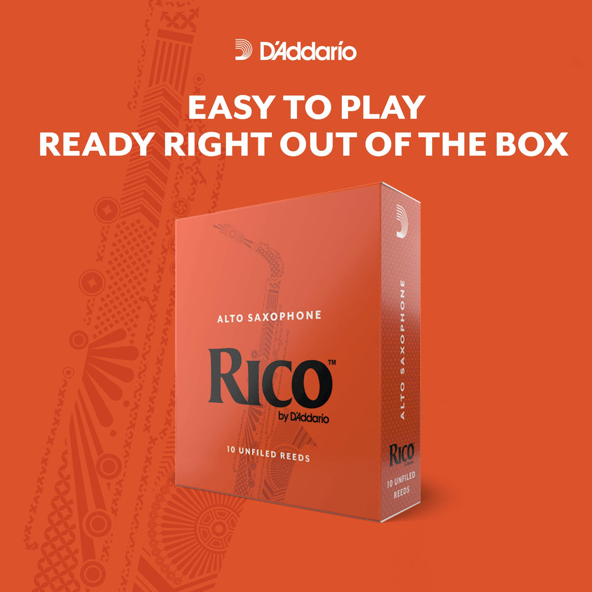 D'Addario 소프라노 색소폰 리드 Rico 전통 블랭크 USA산 3번 사진