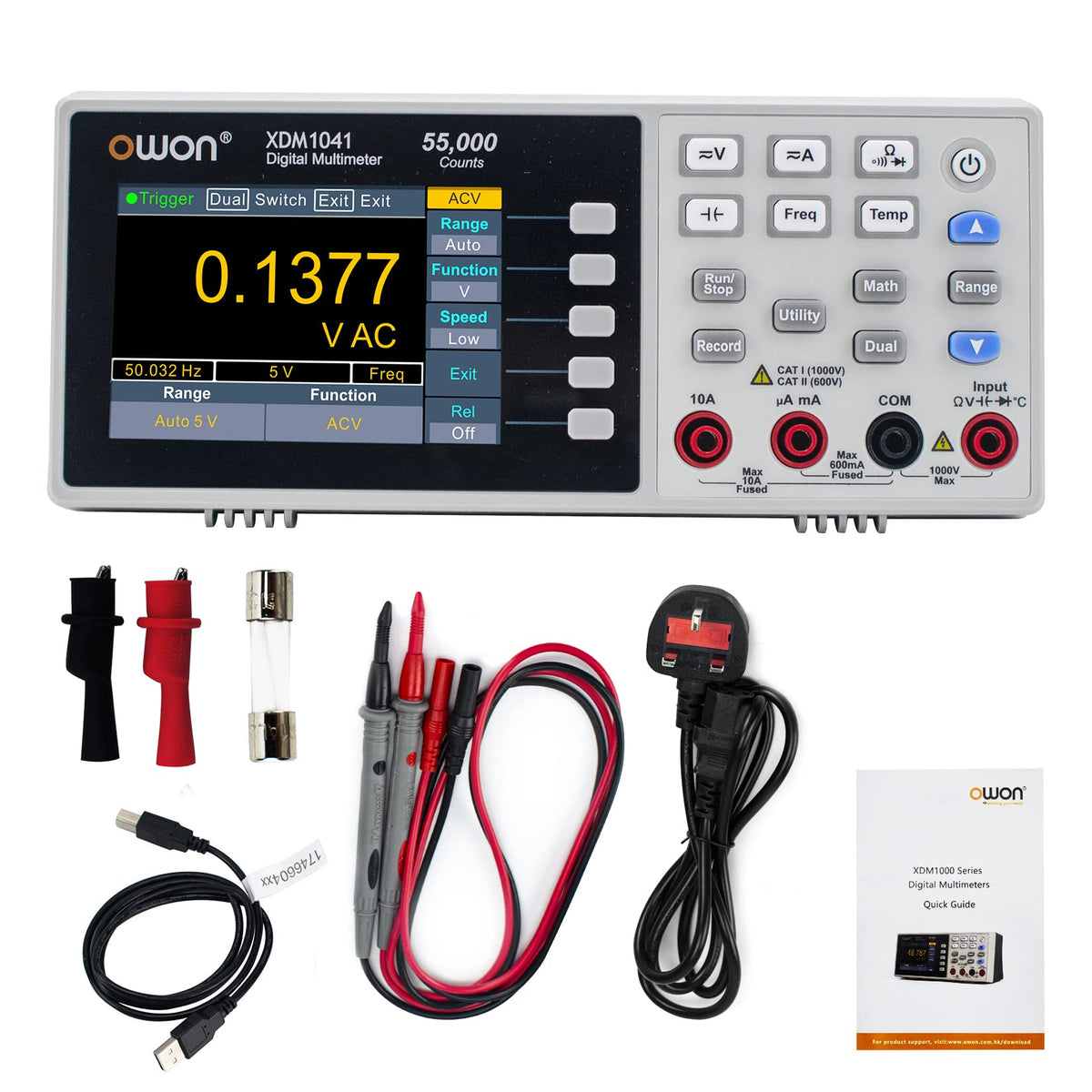 OWON XDM1000 Series 멀티미터 디지털 전기측정기 8번 사진