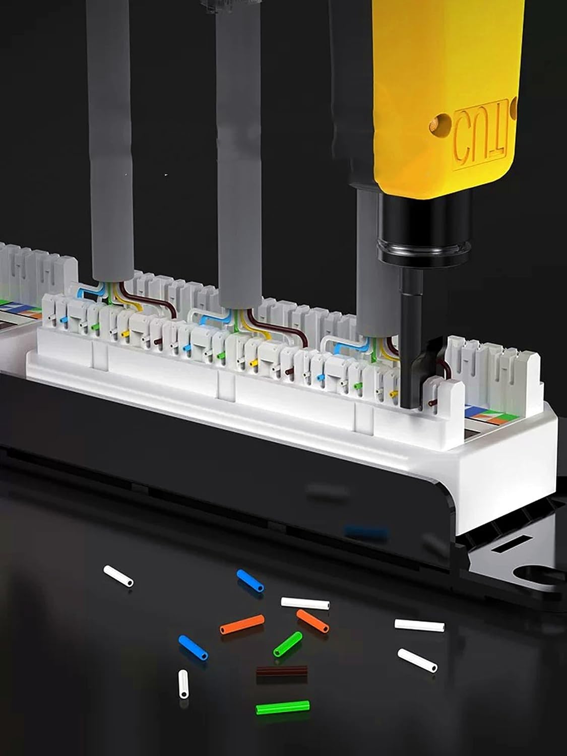 Dasxskj 관통형 RJ45 압착 공구 키트 Cat6 Cat5 랜선용 6번 사진