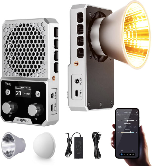 NEEWER FS60B 60W 컴팩트 포켓 바이컬러 LED 라이트 1번 사진