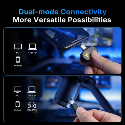 MAONO DGM20W 무선 게이밍 마이크 PC 스마트폰 2.4G USB 3번 사진
