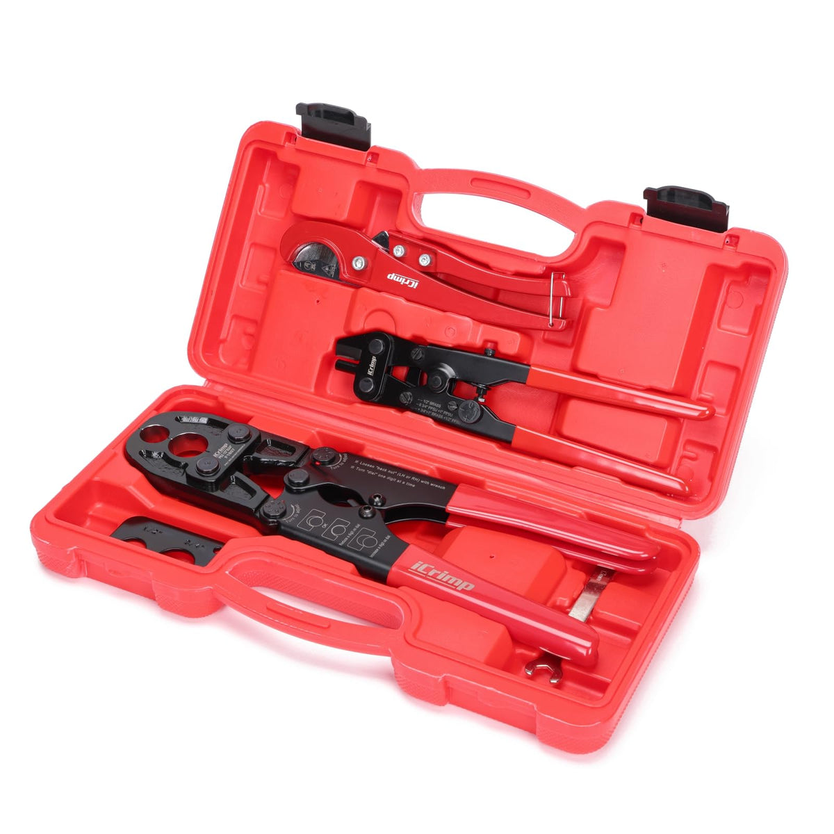 iCrimp IWS-1807CE PEX 압착 툴 키트 1/2'' 3/4'' F1807 크림퍼 튜빙 커터 9번 사진