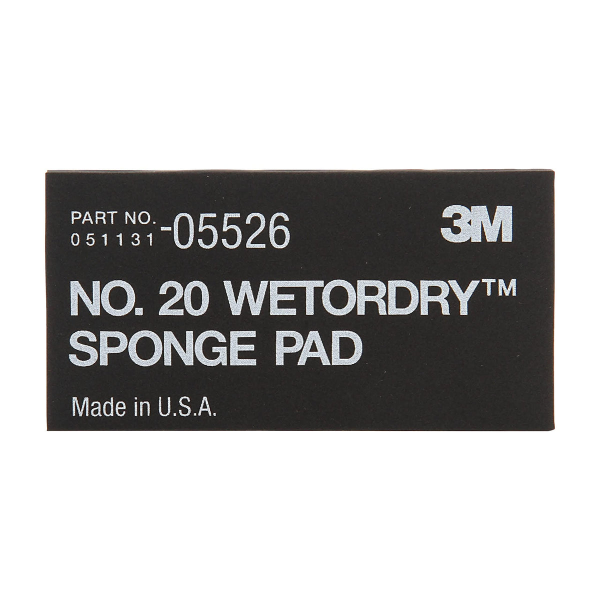3M 웨트오드라이 스폰지 패드 20 05526 5개 묶음 2-3/4인치 x 5-1/2인치 x 3/8인치 4번 사진