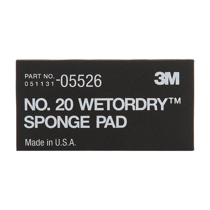 3M 웨트오드라이 스폰지 패드 20 05526 5개 묶음 2-3/4인치 x 5-1/2인치 x 3/8인치 4번 사진