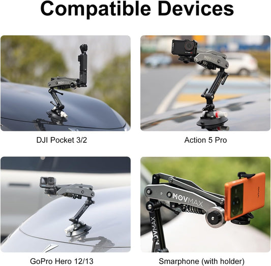 Movmax Blade Arm 81-0072 insta360/Gopro 2번 사진