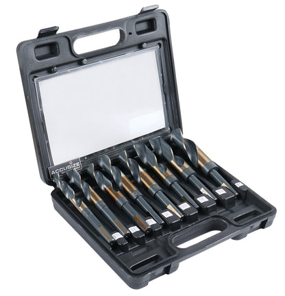 Accusize Industrial Tools 실버 앤 데밍 드릴 비트 세트 1/2인치 섕크 8~32피스 3번 사진