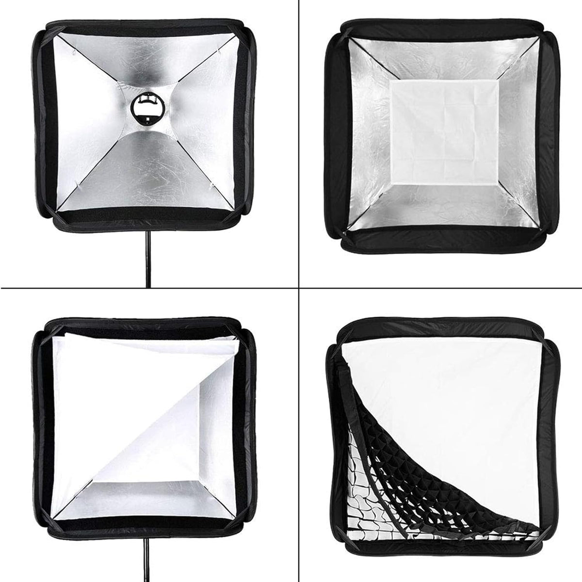 GODOX 소프트박스 80x80cm 그리드 포함 S2 S-Type 플래시 브래킷 보울렌즈 마운트 3번 사진