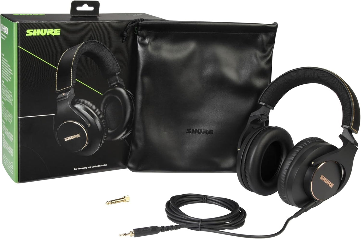 Shure SRH840A 오버이어 폐쇄형 스튜디오 모니터링 헤드폰 2번 사진