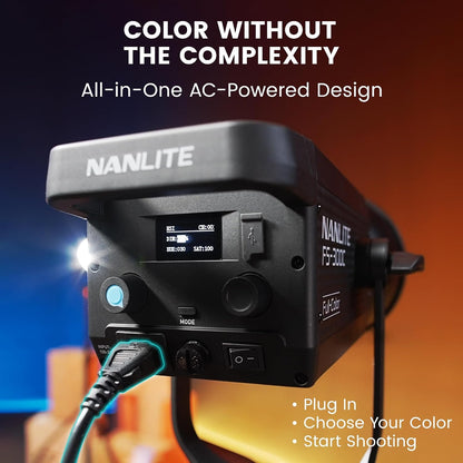 NANLITE FS-300C 300W RGB 스튜디오 스포트라이트 8번 사진