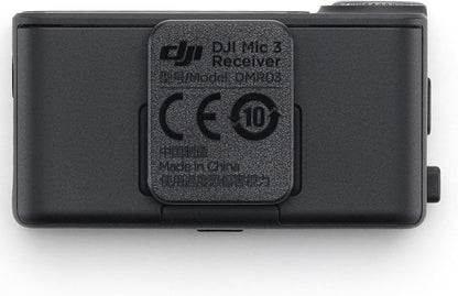 DJI Mic 3 Receiver 무선 미니 마이크 4TX 8RX 듀얼밴드 32비트 플로트 내부 녹음 3번 사진