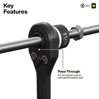 KLEIN TOOLS KNECT 임팩트 패스스루 소켓 세트 32피스 MODbox 케이스 3번 사진