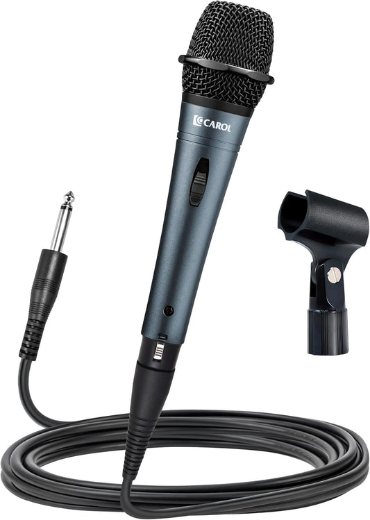 CAROL 유선 노래 마이크 E dur-916S XLR 4.5m 케이블 포함 1번 사진