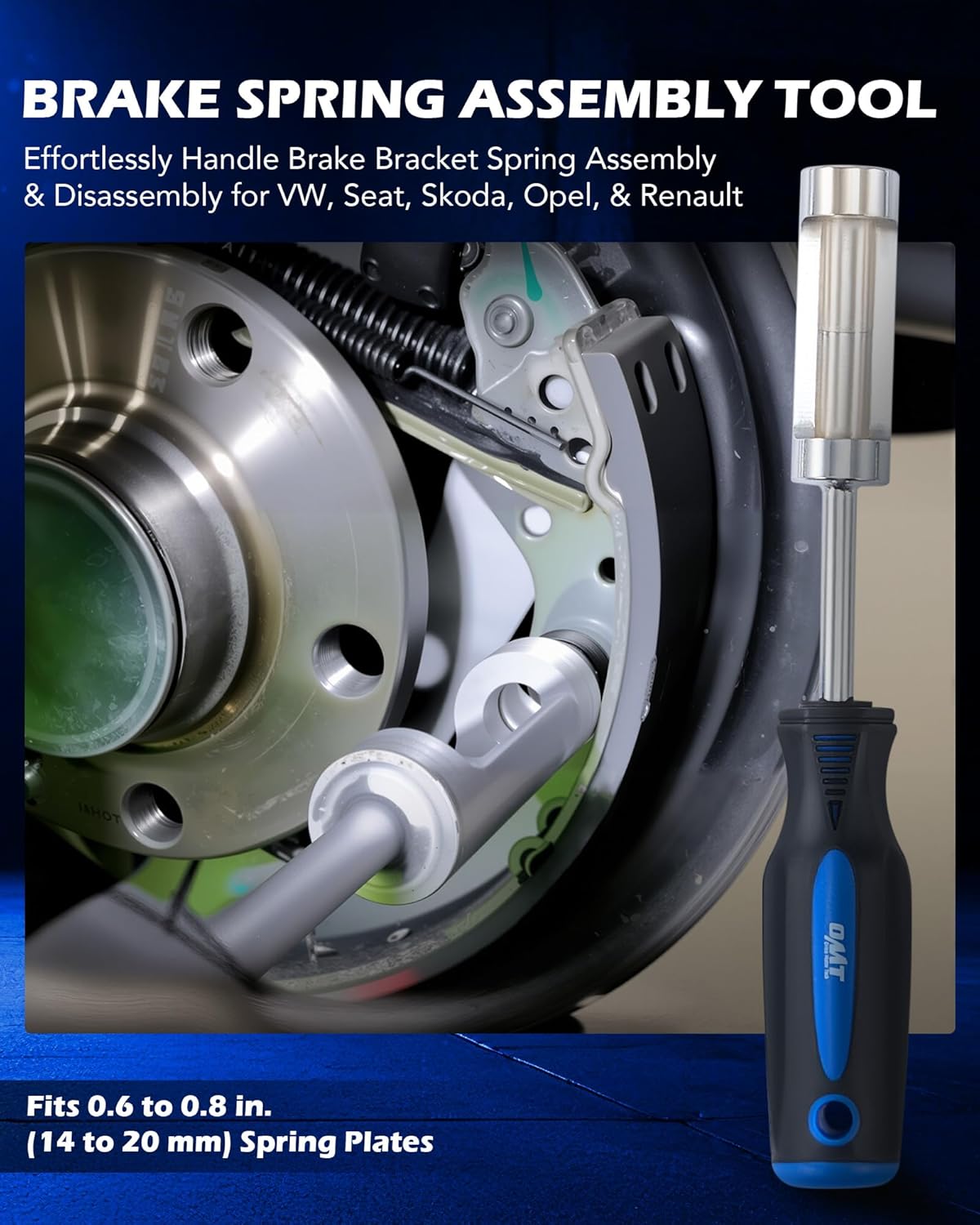 Orion Motor Tech MPN1CWBDD15-00 드럼 디스크 브레이크 캘리퍼스 공구 세트 5번 사진