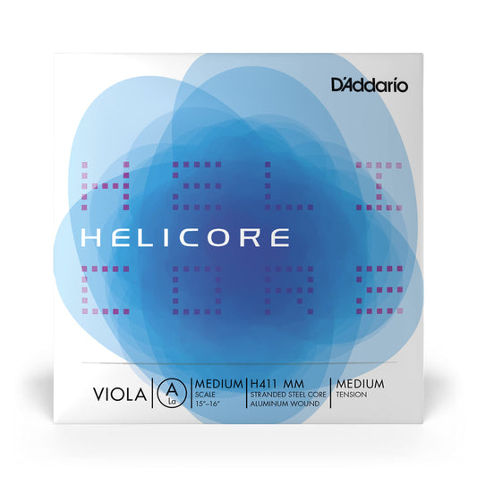 D'Addario 헬리코어 비올라 현 숏스케일 13인치 미디엄텐션 1번 사진