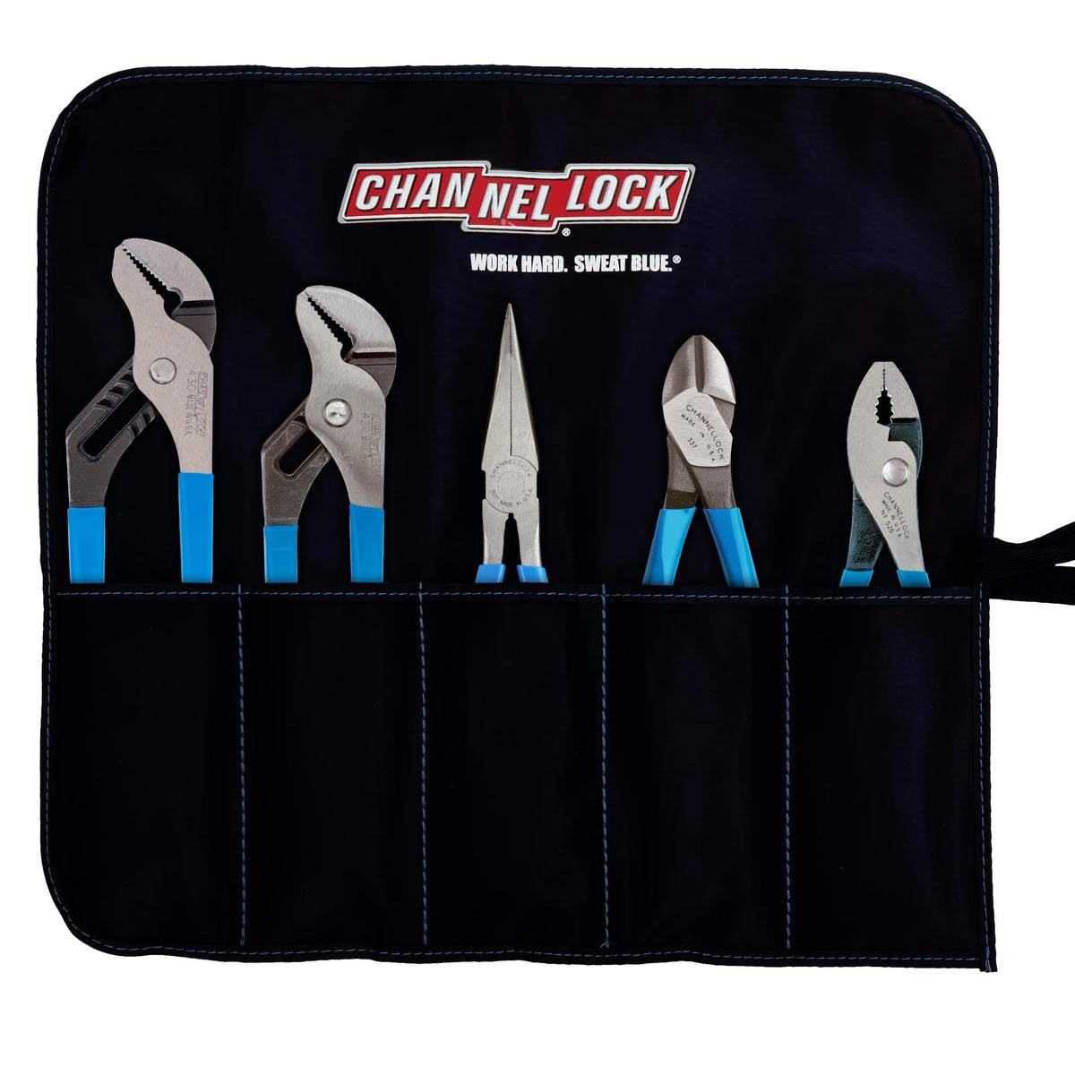 Channellock 플라이어 세트 TOOL ROLL-3 5종 9.5인치 10인치 텅앤그루브 3번 사진