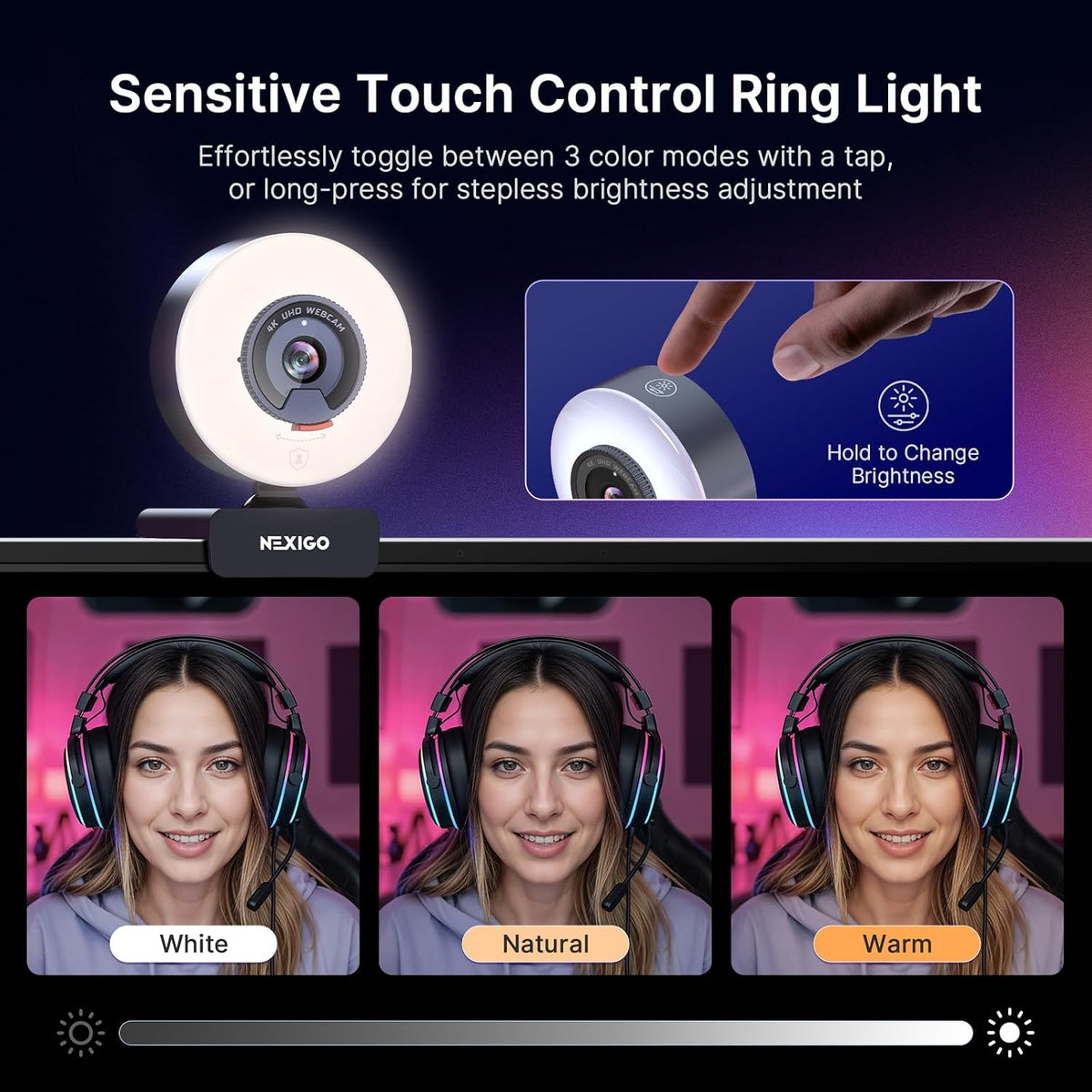 NexiGo N960E Plus 4K 웹캠 1080p 60FPS 3번 사진