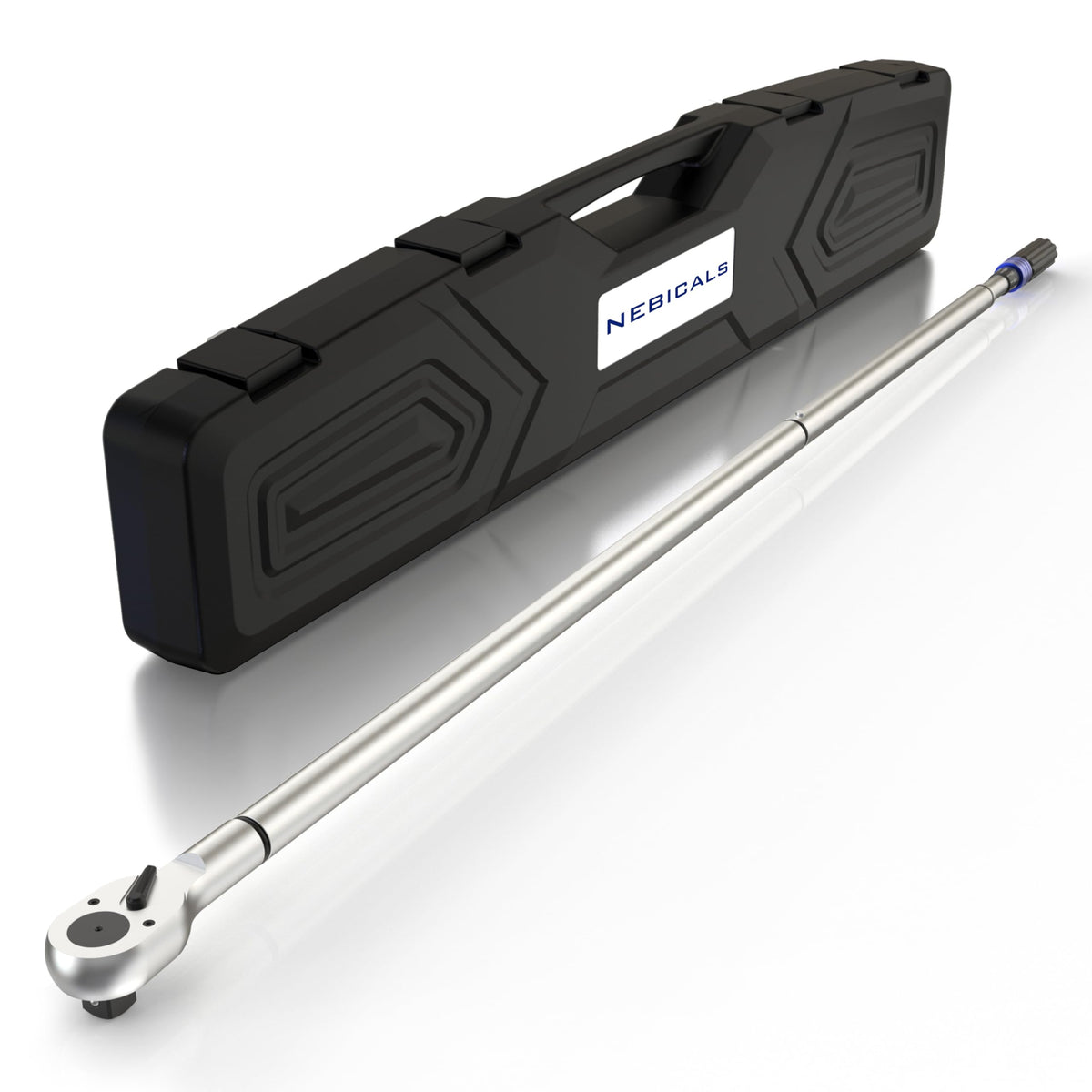 NEBICALS 토크 렌치 3/4'' 100-600 Ft Lb 크롬바나듐 듀얼 방향 헤비듀티 1번 사진