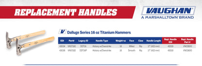 Vaughan DALLUGE 티타늄 해머 16oz 4629-BASE 7번 사진
