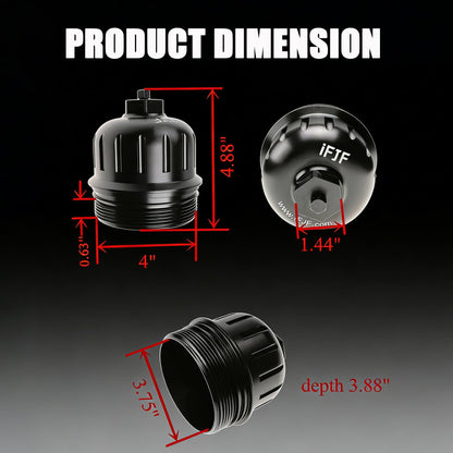 iFJF 134001 연료 필터 하우징 캡 Duramax 6.6L L5P 3번 사진