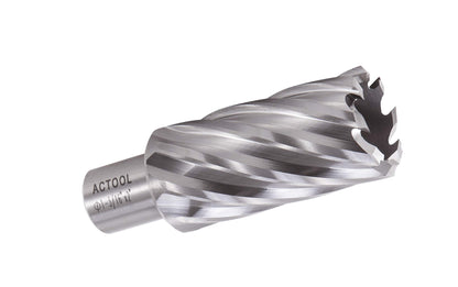 ACTOOL HSS 애뉼러 커터 절삭 깊이 2인치 웰던 생크 3/4인치 강철 구멍 가공 17번 사진