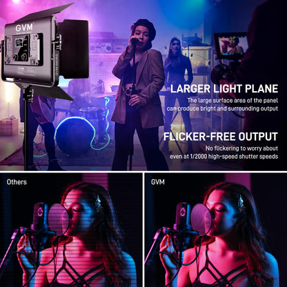 GVM Great Video Maker 680RS RGB LED 비디오 라이트 50W 2개 세트 유튜브 촬영 조명 5번 사진