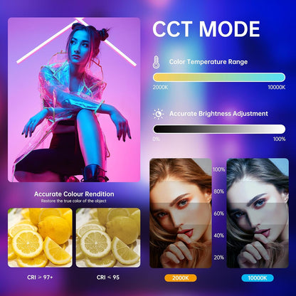 GVM RGB 비디오 라이트 200W·300W 스튜디오 조명 300C 3번 사진