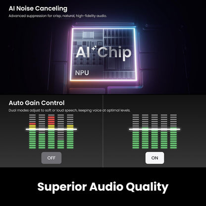 Insta360 Mic Pro 무선 미니 라발리에 마이크 송신기 3-Mic 32-bit float 내장 녹음 4번 사진