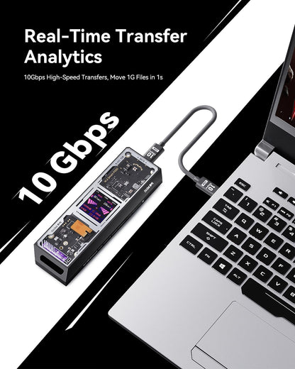 chizha Explorer Edition M.2 NVMe SSD 외장 케이스 10s 2230/2242/2260/2280 6번 사진