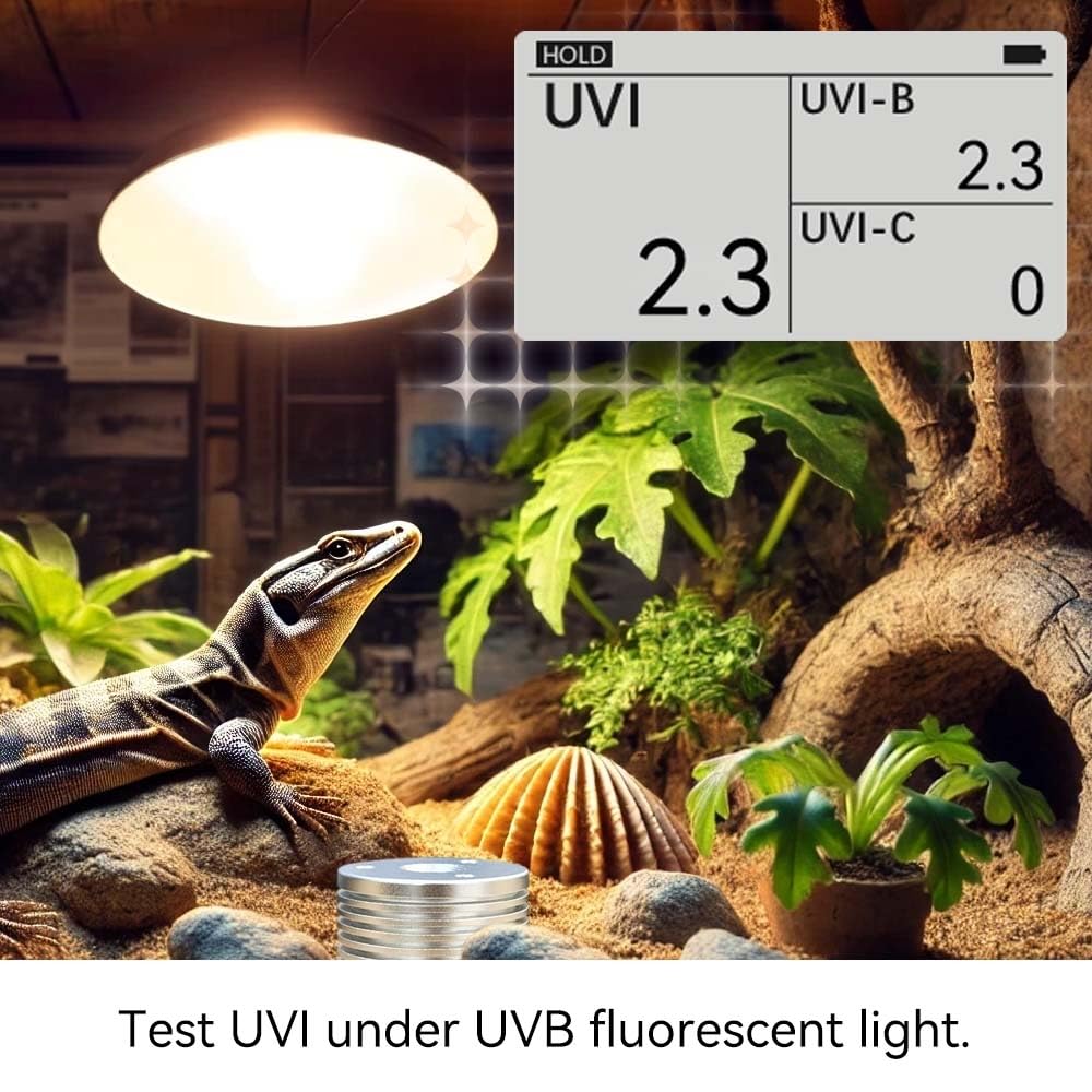 AquaHorti 노출계 UVB UVC UVA UV 지수 측정기 AH-UVCBA 2번 사진
