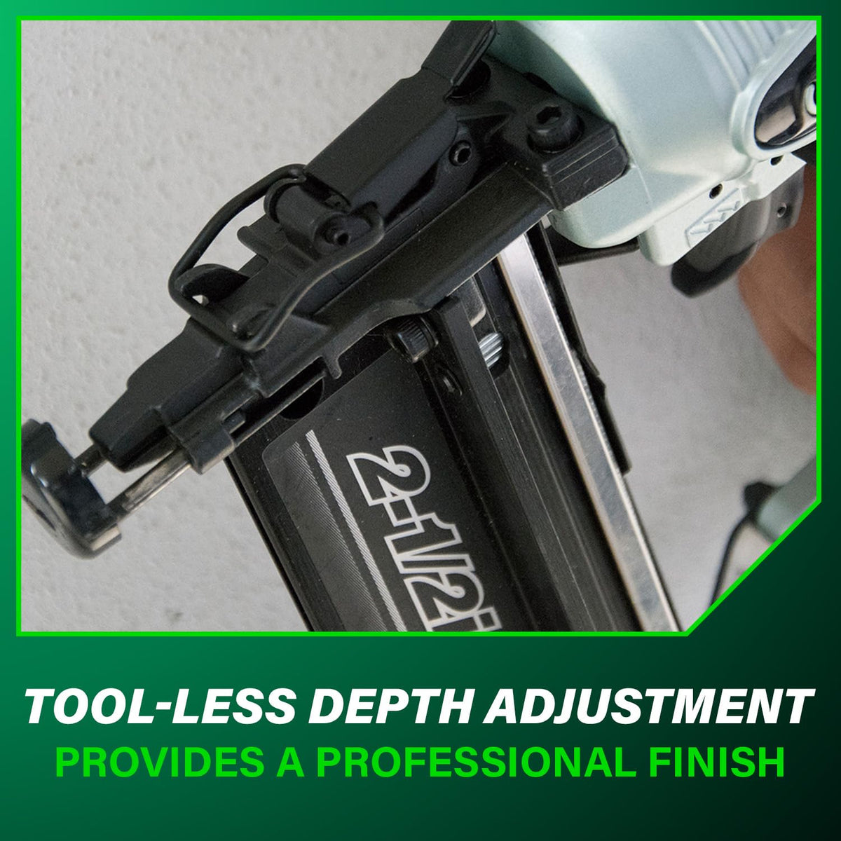 Metabo HPT 마감 못총 16게이지 1~2-1/2인치 못 사용 3.7lbs 6번 사진