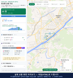 인터랙티브 지도 미리보기(실제 상품은 클릭형 HTML)
