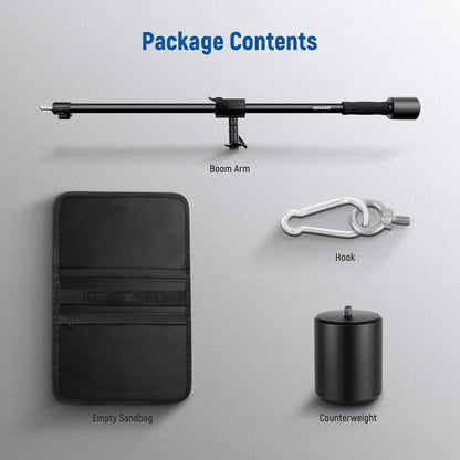 NEEWER Tripod Boom Arm BA-01 35-61인치 1.5kg 8번 사진