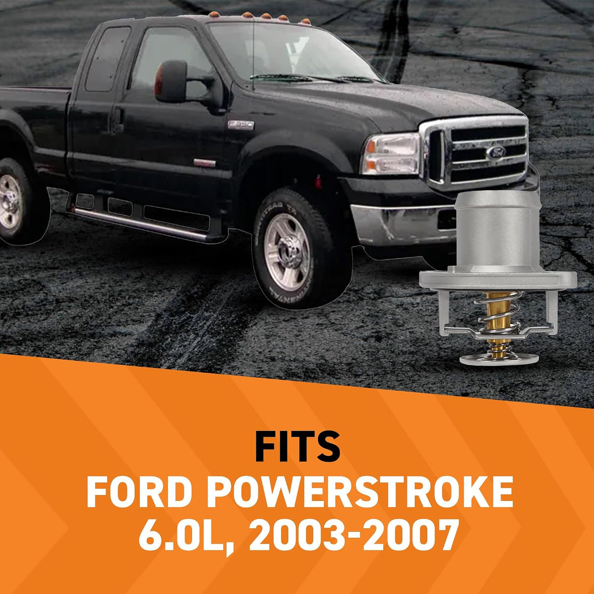 Mishimoto MMTS-F2D-03CL 저온 서모스탯 & 하우징 6.0L 2003-2007 2번 사진