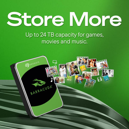Seagate BarraCuda 내장 하드 드라이브 HDD 3.5 Inch SATA 6Gb/s 7200 RPM 4번 사진