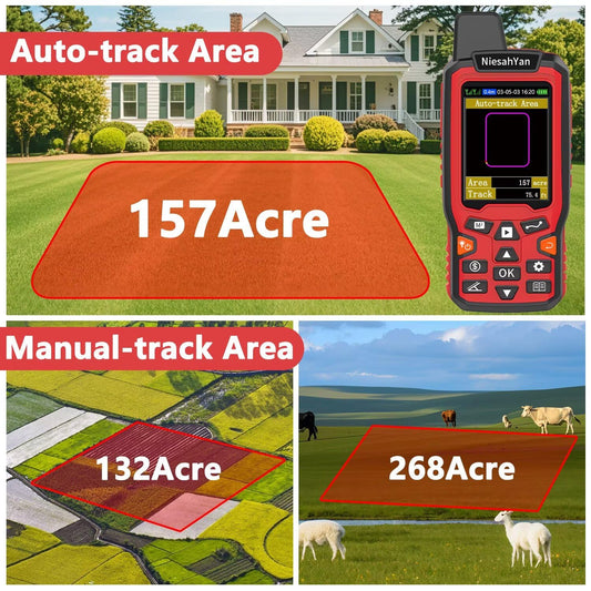 NiesahYan ZL180 휴대용 GPS 측량기 고정밀 면적 거리 측정 4in1 2번 사진