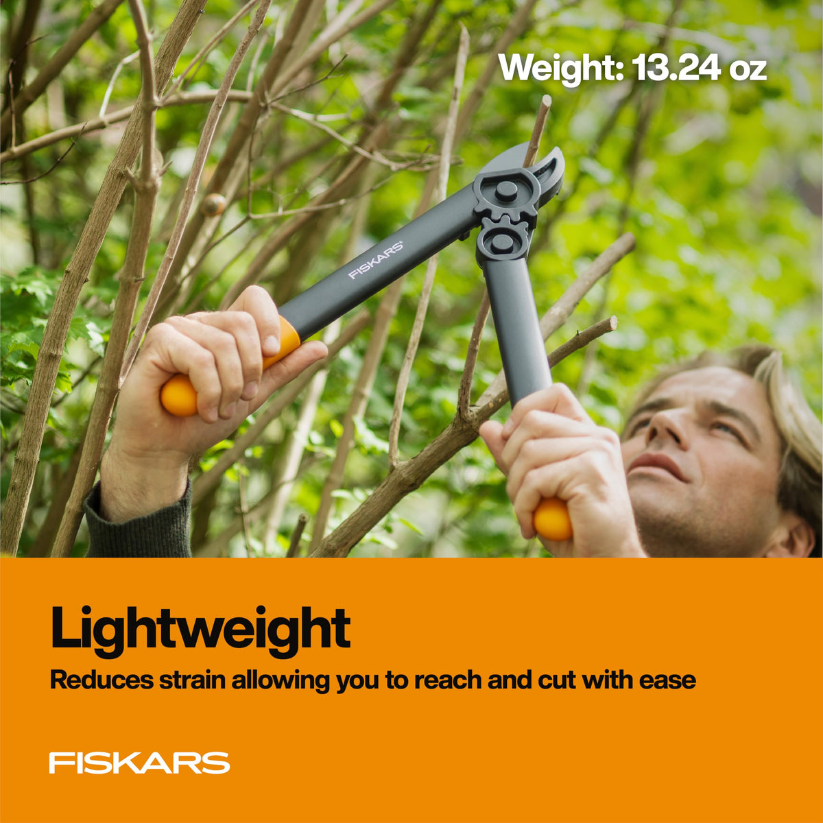 Fiskars 가지치기 가위 2인치 가지 절단 중형 나뭇가지 절단용 5번 사진