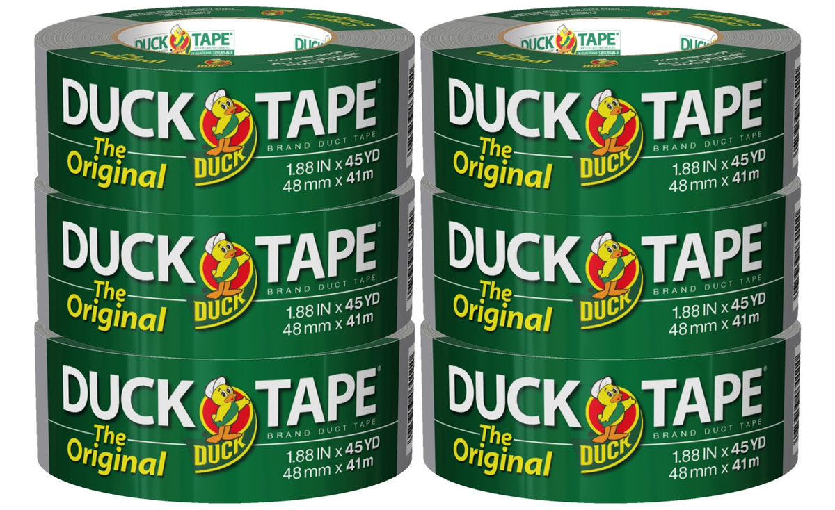 Duck 오리지널 덕트 테이프 1.88인치 x 45야드 12개입 목재 비닐 금속용 14번 사진