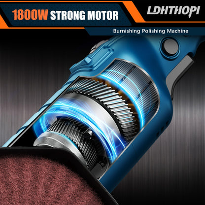LDHTHOPI 1800W 버니싱 폴리싱 머신 스테인리스 비철금속 750-3100RPM 5번 사진