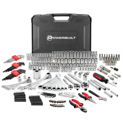 Powerbuilt 325pcs 크롬바나듐 소켓 렌치 공구 세트 11번 사진