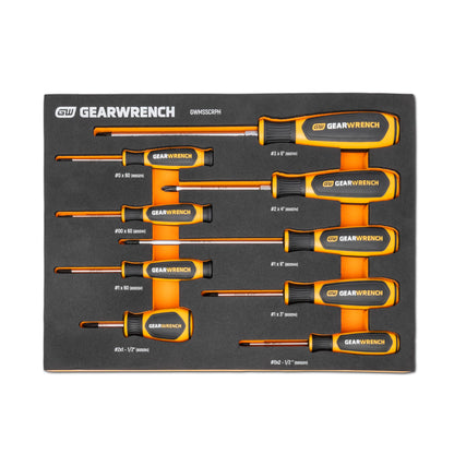 GEARWRENCH 십자 드라이버 세트 9피스 GWMSSCRPH 1번 사진
