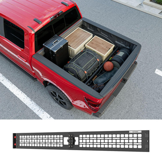 SZYANG 포드 F150 트럭 베드 디바이더 알루미늄 합금 MOLLE 패널 2015-2026 1번 사진
